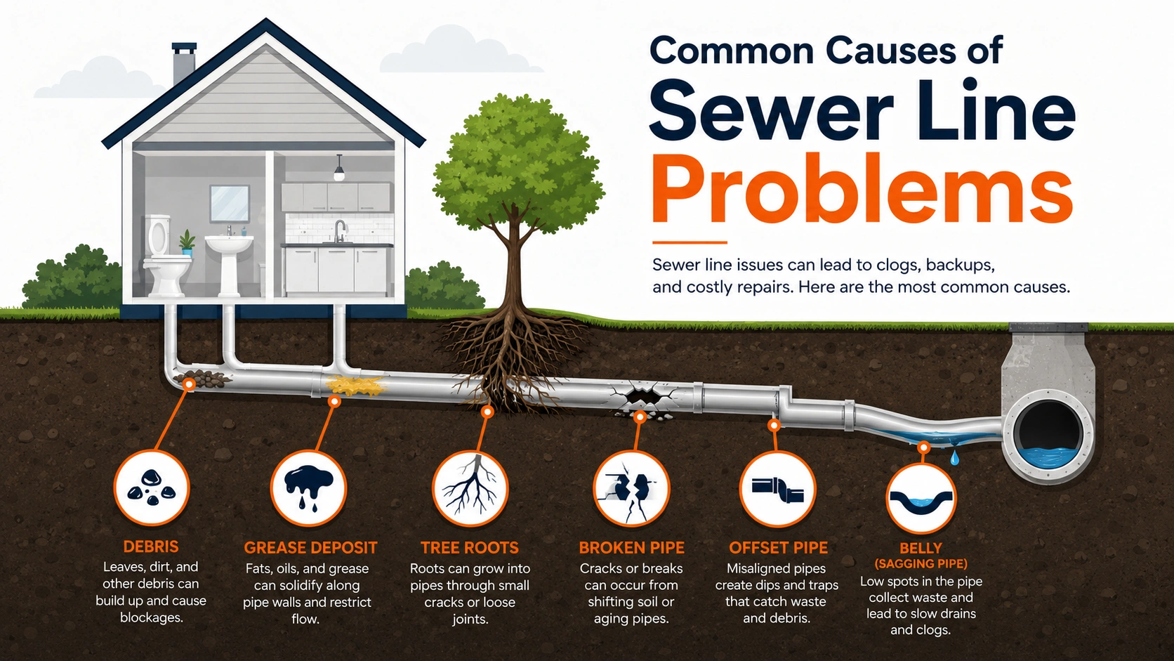 Sewer line hydro jetting and main drain cleaning service in Seattle