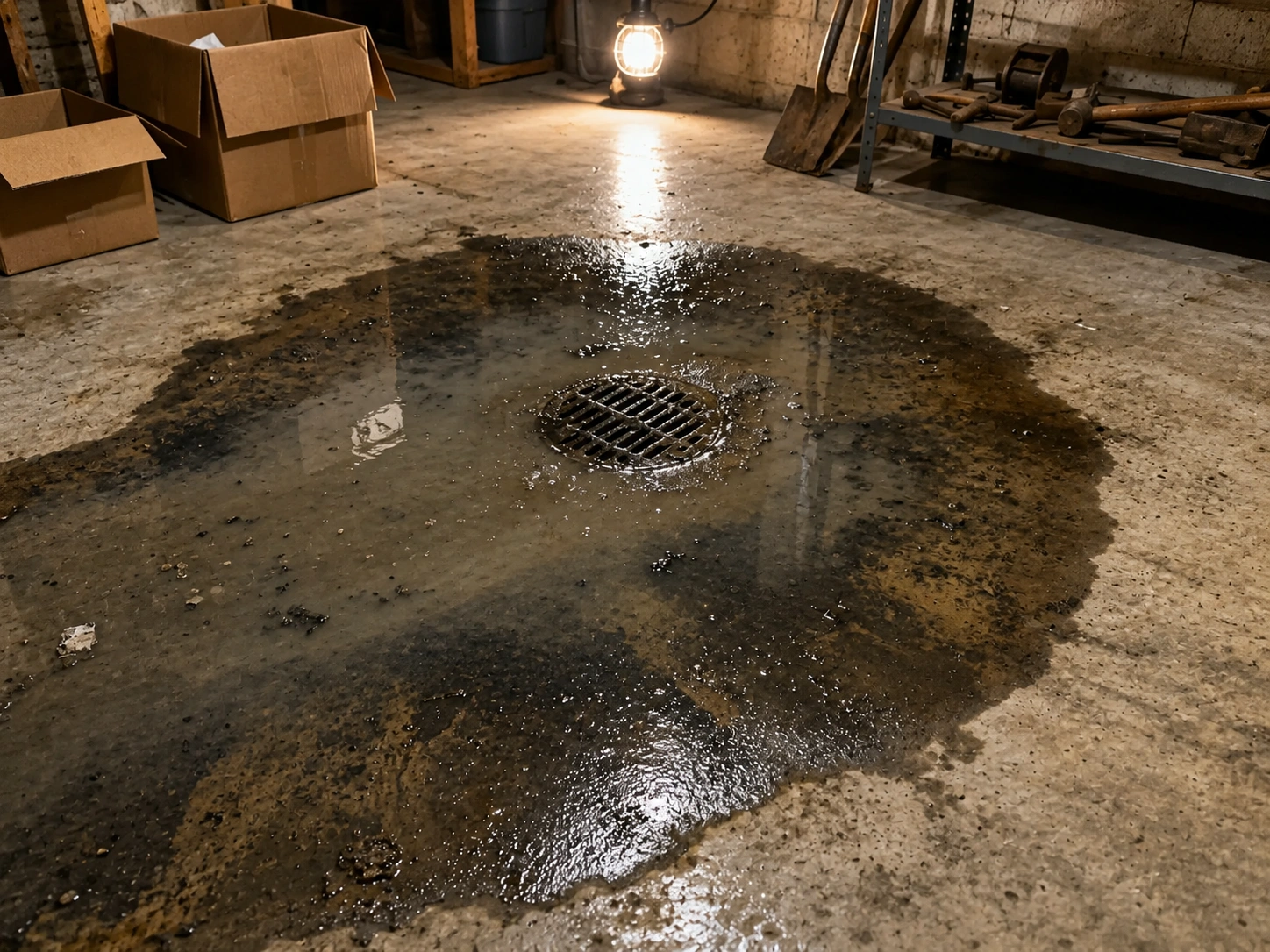 Seattle plumber clearing a backed-up drain line