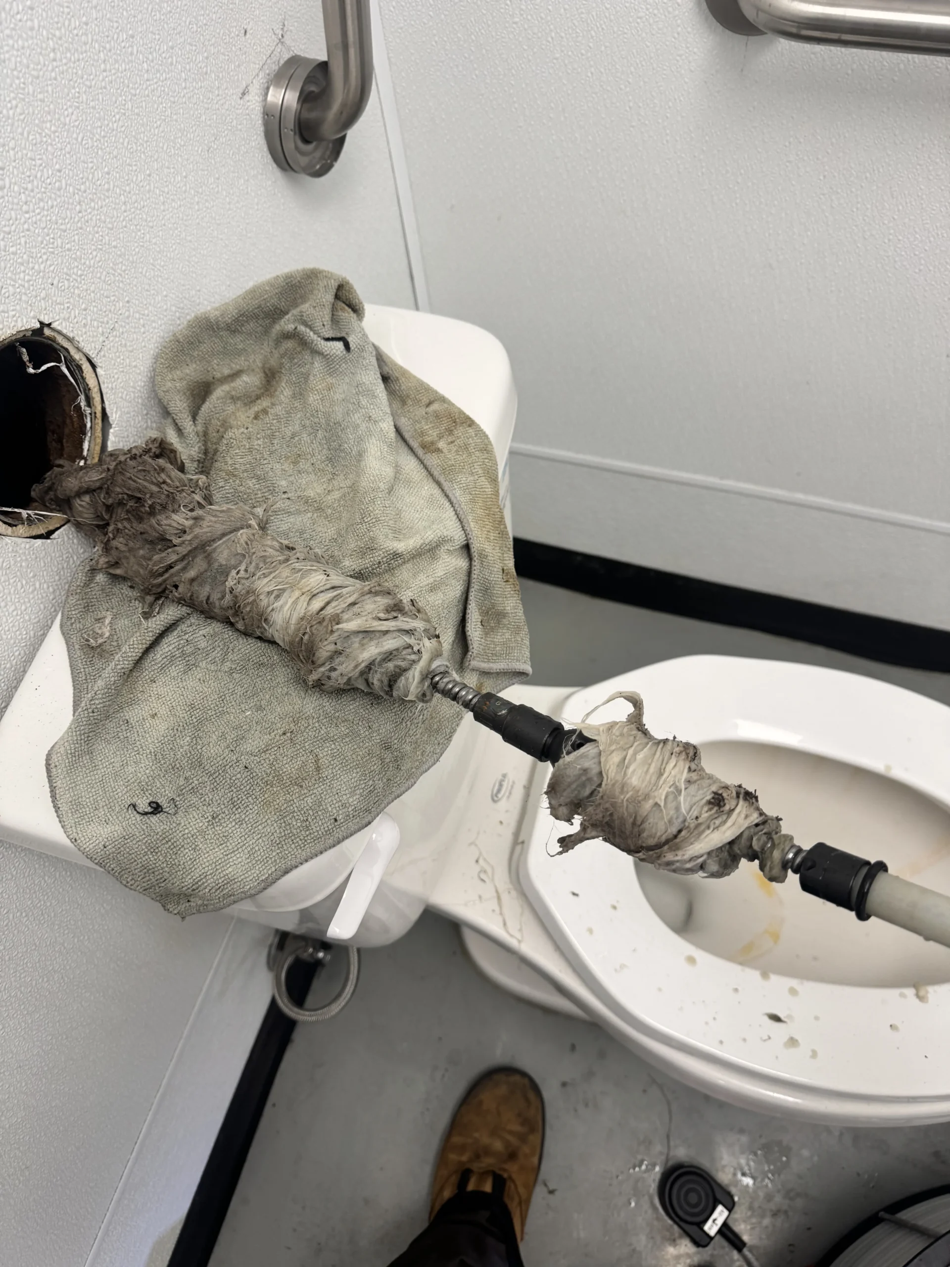Real proof from a Lynnwood drain cleaning job | The Drain Authority